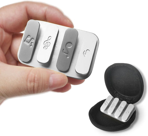 Adults Fidget Toy ?Magnetic Metal Fidget Slider, EDC Adult Toys ,Fidget Toys Adults for Stress and Anxiety Relief?Piano Key Design Metal Fidget To...