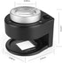 30X Loupe Magnifier with 6 Light, Desktop Portable Metal Magnifier Folding Scale Sewing Magnifying Glass for Textile Optical Jewelry Tool Coins Cu...