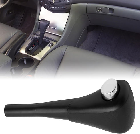 Gear Shift Knob Handle Lever Shifter with Button Car Shifter Handle Lever Replacement for Honda 2003 2004 2005 Accord Replaces 54130-SDA-A51, 5413...