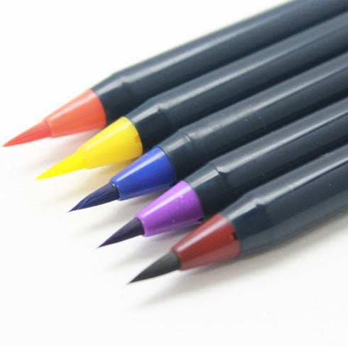 Akashiya CA200/5VC SAI Watercolor Brush Pen of 5 Color Set, Autumn...