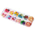 Dried Flowers & Foil Nail Art Kit - 108PCS, 33 Colors, 2 Color Foil, Accessories for Resin Molds...