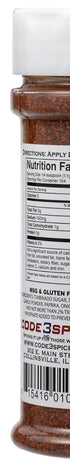 Code 3 Spices Rescue Rub, 6.5 Oz...