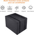 Window Air Conditioner Cover Outdoor, Luxiv Outside Window AC Unit Cover Black Dust-proof Waterproof Outdoor AC Protection Insulation Defender (27...
