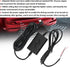 Dash Cam Hardwire Kit,12V/24V to 5V 2.5A Parking Monitor Converter Cable Left Angle Mini USB Step-Down Line for Parking Monitoring,Parking Monitor...