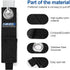 AIRZOE Heavy Duty Storage Cable Straps, 13-inch (6 Pack), Blue Wool, Lock Style...