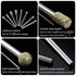 Diamond Grinding Burr Drill Bit Set for Dremel Rotary Tool 20Pcs Diamond Burr Bits with 1/8 Inch Shank Rotary Tool Accessories for Stone Glass Cer...