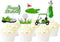 24Pcs Golf Cupcake Toppers Golf Shoes Bag Ball Carts Lawn Cake Picks for Birthday Party Supplies...