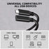 Short USB C Male to Female Extension Cable 1.6FT,Type C USB 3.1 Gen 2 10Gbps Data Transfer 100W Charging Compatible with MacBook Pro,iPad Pro,Swit...