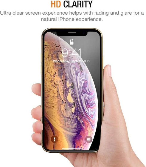 Trianium (3 Packs) Screen Protector Designed for Apple iPhone 11 Pro Max, iPhone XS Max (6.5" 2018) Premium HD Clarity 0.25mm Tempered Glass Scree...