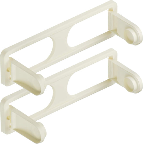 DecorRack Wall Mount Paper Towel Holder for Kitchen and Bath, Flexible Shatterproof -BPA Free- Plastic, Vertical or Horizontal Mount, Under Cabine...