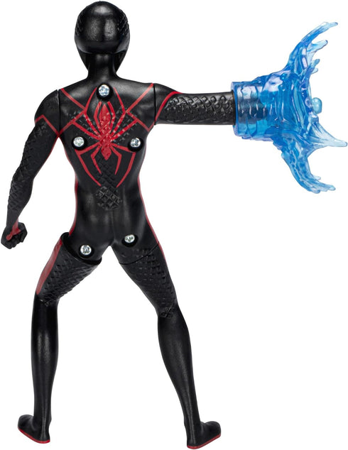 Marvel Spider-Man: Across The Spider-Verse Web Spinning Miles Morales Toy, 6-Inch-Scale Deluxe Action Figure, Toys for Kids Ages 4 and Up...