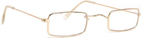 Skeleteen Old Man Costume Glasses - Rectangular Granny 100 Days of School Dress Up Eyeglasses - 1 Pair...