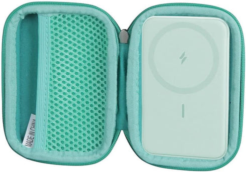 Hermitshell Hard Travel Case for Anker 622 / Anker 621 Magnetic Battery (MagGo), 5000mAh Foldable Magnetic Wireless Portable Charger (Green)...
