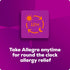 Allegra Children's 12-Hour Allergy Relief Liquid, Non-Drowsy Indoor and Outdoor Allergy Medicine, 30 mg Fexofenadine HCI Antihistamine for Kids, B...