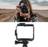 Fydun Action Camera Housing Frame Case ABS Protective Frame Mounting Bracket for Insta360 One R RS with Cold Shoe Housing Case Bracket Accessories...