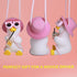 Cool Swinging Duck Car Hanging Ornament, Pendant Interior Rearview Mirror Decoration and Car Rear View Mirrior Hanging Accessories (Bottle Duck)...