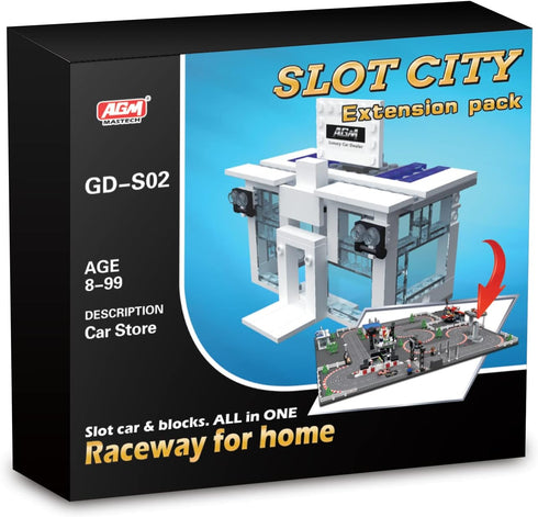 AGM MASTECH GD Serie Slot Car Kits Block Building Car Store GD-S02...