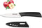Paring Knife, Classic 4 inch Ceramic Paring Knife with Sheath Cover, Fruit and Vegetable knife,Longer Sharp Rust Proof Stain Resistant...