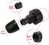 1/2 Inch Drip Irrigation Hose to Faucet Adapter for Drip Irrigation Tubing (.520" ID,.600" – .650" OD), 2 Way Y Water Splitter Connector for 3/4" ...