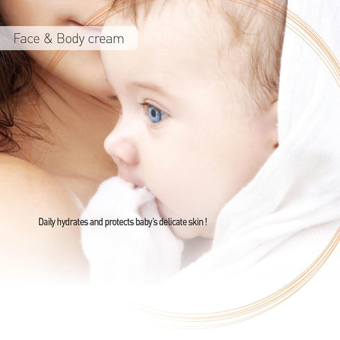 Moraz Baby Face and Body Cream - Baby Skin Care Solution Enriched with Jojoba Oil - Baby Cream to Soothe Irritation and Prevent Dry Skin - 3.4 oz...