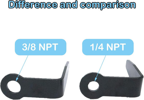Pneumatic Tool Rafter Hook"L" Shaped For Senco PC0630 Hook Belt Nail Guns with 3/8" NPT Air Fitting (Aluminum)...