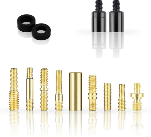 Turcee13 PCS Truck Antenna Adapter Accessories for Truck/Car Kit,11 Screws&2 Rubber Washers Replacement for Toyota,Jeep,Wrangler,Denali,Tantu,Douq...