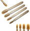 Caulk Caulking Silicone Sealant Finishing Tool Spreader Spatulas Applicator Rubber Tools 4 Size Set...