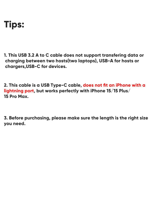 CableCreation [2-Pack Short USB to USB C Cable 1.6FT, USB C Data Transfer Cable 3.2 Gen2 10Gbps USB A to C Data Cable, Android Auto USB C Cable 3A...