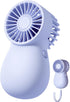 Yinken Mini Handheld Fan Battery Operated Small Personal Portable Speed Adjustable USB Rechargeable Fan Cute Design Powerful Eyelash Fan for Styli...