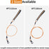 Chew Proof Dog Leash - 6 FT Metal Dog Leash,Heavy Duty Waterproof Dog Leash Made of Coated Wire Rope,with Cushioned Handle.Chew Resistant,Great fo...