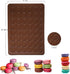 48 Capacity Silicone Baking Mats, Non-Stick Macaron Baking Mats, BPA free Macaron Baking Sheet, Macaron - Pack of 2...