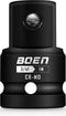 BOEN 3/4"F to 1"M Impact Socket Adapter, Cr-Mo Steel,Socket Adapter Set for Impact Driver Conversions...