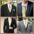 White Pigeon Men's Ties Jesus Cross On Black Neck Tie Business Wedding Formal Fashion Necktie...