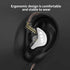 CCA CRA in Ear Monitors Headphones Ultra-Thin Diaphragm Dynamic Driver Super Bass Clear Sound Earbuds Wired IEM Earphones with Detachable Cable fo...
