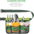 FASITE YL003F 7-POCKET Gardening Tools Belt Bags Garden Waist Bag Hanging Pouch, Green...