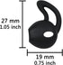 ALXCD Ear Gel for iPhone Earpods, Ear Buds Tips, 4 Pair Anti-Slip Soft Silicone Replacement Earbud Tips for Earphone of iPhone7 SE 6s iPhone 6s Pl...