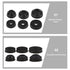 Outdoor Spigot 58pcs Faucet Washer Assortment Kit, Faucet Washers and Brass Bibb Screws Assortment Flat and Beveled Washers Kit for Sink Washer Re...