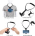 Pellking POV/Vlog Smartphone Head Strap Mount Selfie Neck Holder Mount Kit,Compatible with iPhone Samsung Smartphones,Hero 9, 8, 7, 6, 5, 4, 3, 2,...