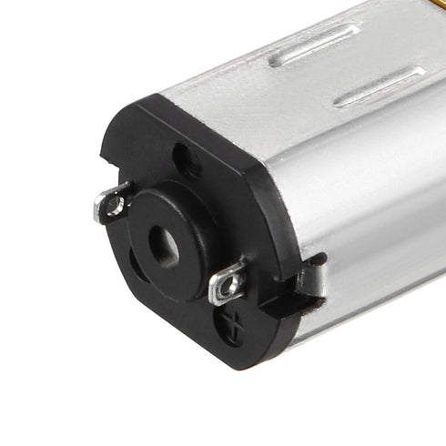 uxcell Micro Speed Reduction Motor DC 6V 50RPM with Full Metal Gearbox 0.18A Electric Gear Box Motor with 2 Terminals for DIY RC...