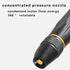 home car washing water gun water pipe connector set garden clean hose to pour flowers sprinkle (Black King Kong alone)...