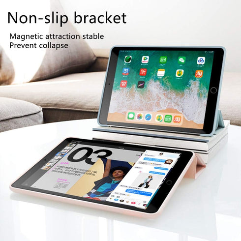 Fullgaden iPad Case - Ultra Slim Lightweight Smart Shell Stand Cover with Translucent Frosted Back (Auto Wake/Sleep)?Multiple model selection, 10....