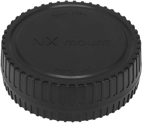 Haoge Camera Body Cap and Rear Lens Cap Cover Kit for Samsung NX Mount Camera Lens Such as NX1 NX5 NX10 NX20 NX30 NX200 NX210 NX300 NX300M NX500 N...