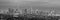 Los Angeles Skyline 2019 PHOTO PRINT UNFRAMED Dusk Black and White BW LA 11.75 inches x 36 inches Griffith Observatory Photographic Panorama Poste...