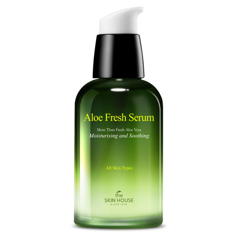 THE SKIN HOUSE Aloe Fresh Serum 1.7 fl.oz Soothing, Calming, Moisturizing | Aloe Vera, Collagen, Betaine | Korean Skincare, Facial Serum for face,...