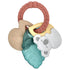 Itzy Ritzy Teething Keys Baby Teether Toy - Features a Braided Texture Ring & Keys, Includes a Water-Filled Leaf-Shaped Teether & Silicone Sloth &...