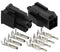 Molex 4-Pin Black Connector Pitch 4.20mm.0165" w/18-24 AWG Pin Mini-Fit Jr ™ (5 Match Set)...