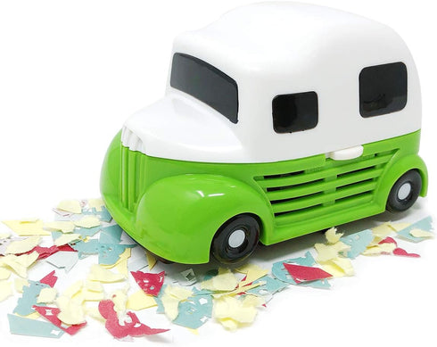 allydrew Cute Portable Mini Vacuum Cleaner for Home and Office, Green Truck...