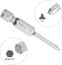 5pcs Y3 Tri-point Screwdriver Bit 1/4" Hex Shank 2" Length Magnetic Y Type Screw Driver Power Tool...