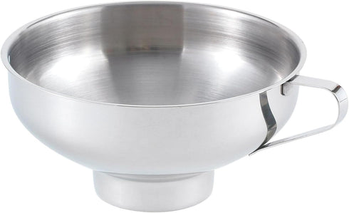 HIC Kitchen18/8 Stainless Steel Canning Funnel, 5.5-Inch Diameter...