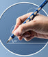 Triangular Fat Pencil - 12 Pack Thick, Strong, Jumbo Wood Pencils for Writing and Drawing, HB with Eraser and Sharpener...